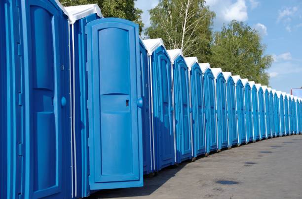 Porta potty delivery and setup in Montz, LA